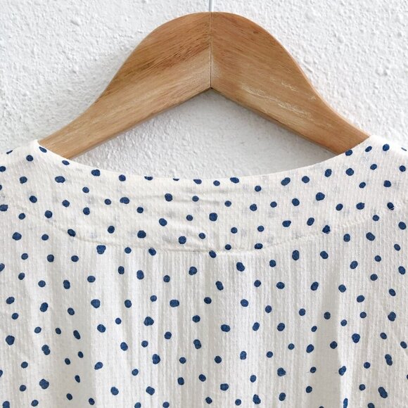 FREE PEOPLE Makin Waves Polka Dot Bodysuit Size Small - Picture 3 of 11